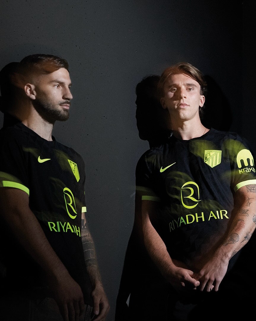 Maillot extérieur Atletico Madrid 2026-2027 inspiré par la vie nocturne