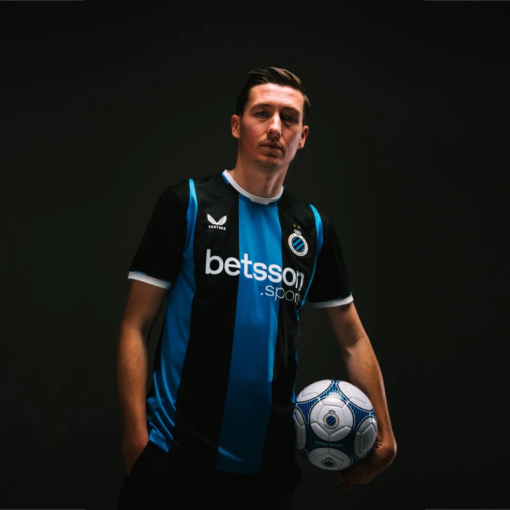 Les maillots du Club Bruges 2026-2027 contiennent deux étoiles