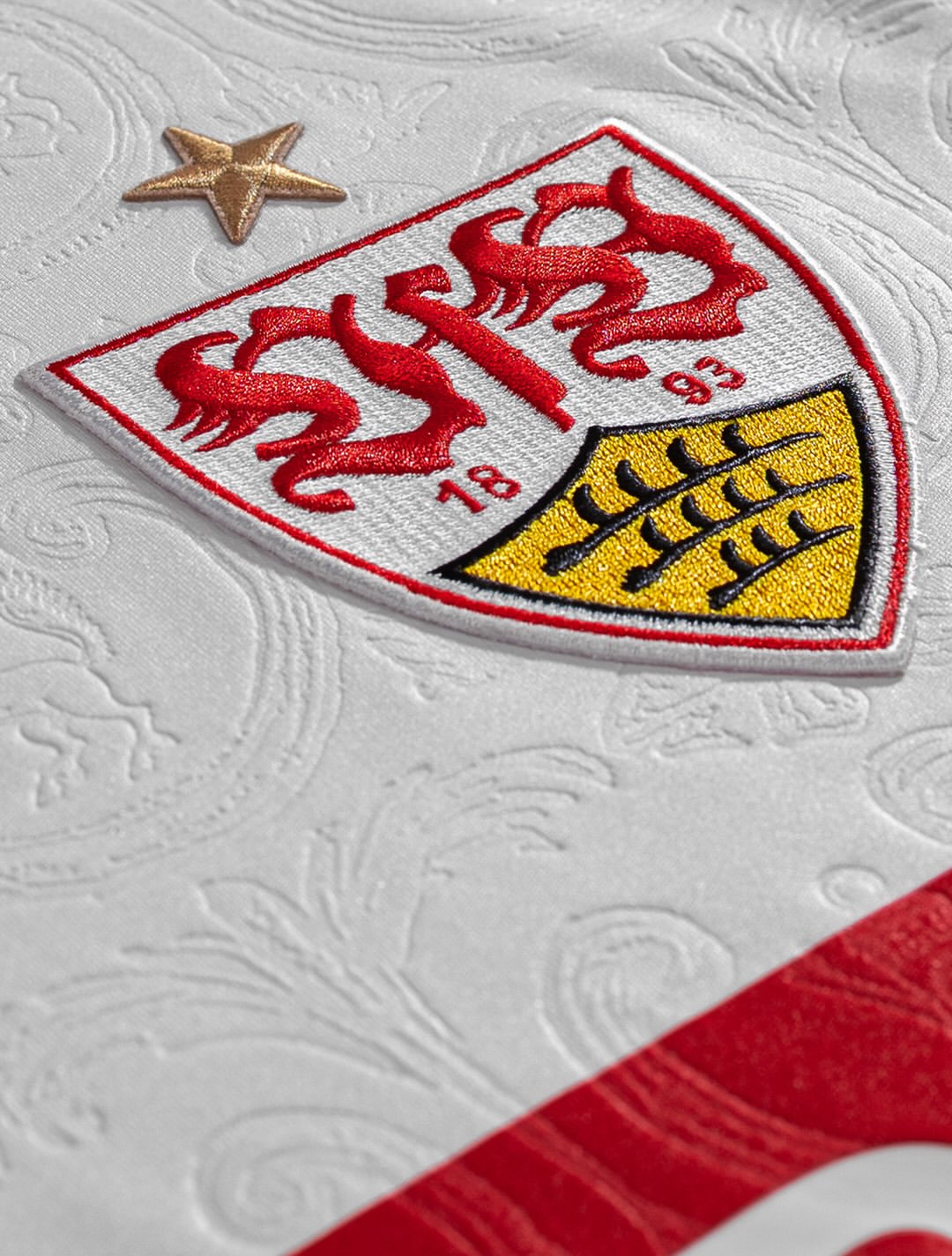 Maillot domicile VfB Stuttgart 2026-2027 ode à Bad Cannstatt
