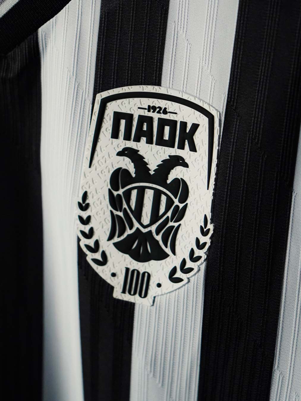 Les maillots du PAOK Saloniki 2026-2027 sous le signe du centenaire