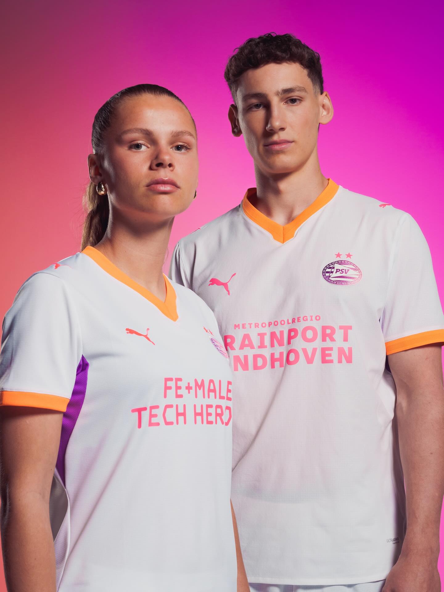 Maillot extérieur PSV 2026-2027, inspiré par le lever du soleil