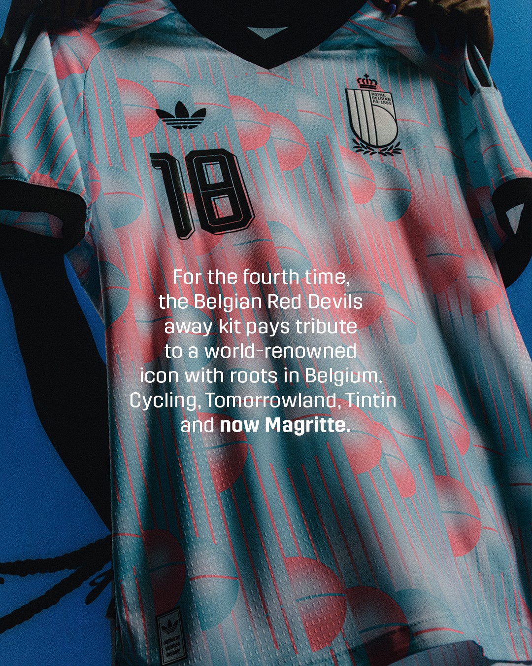 Maillot extérieur Belgique Coupe du Monde 2026