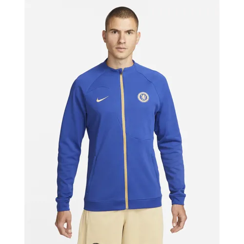 Veste d'entrainement Chelsea FC 2023-2024 - Bleu/Gold