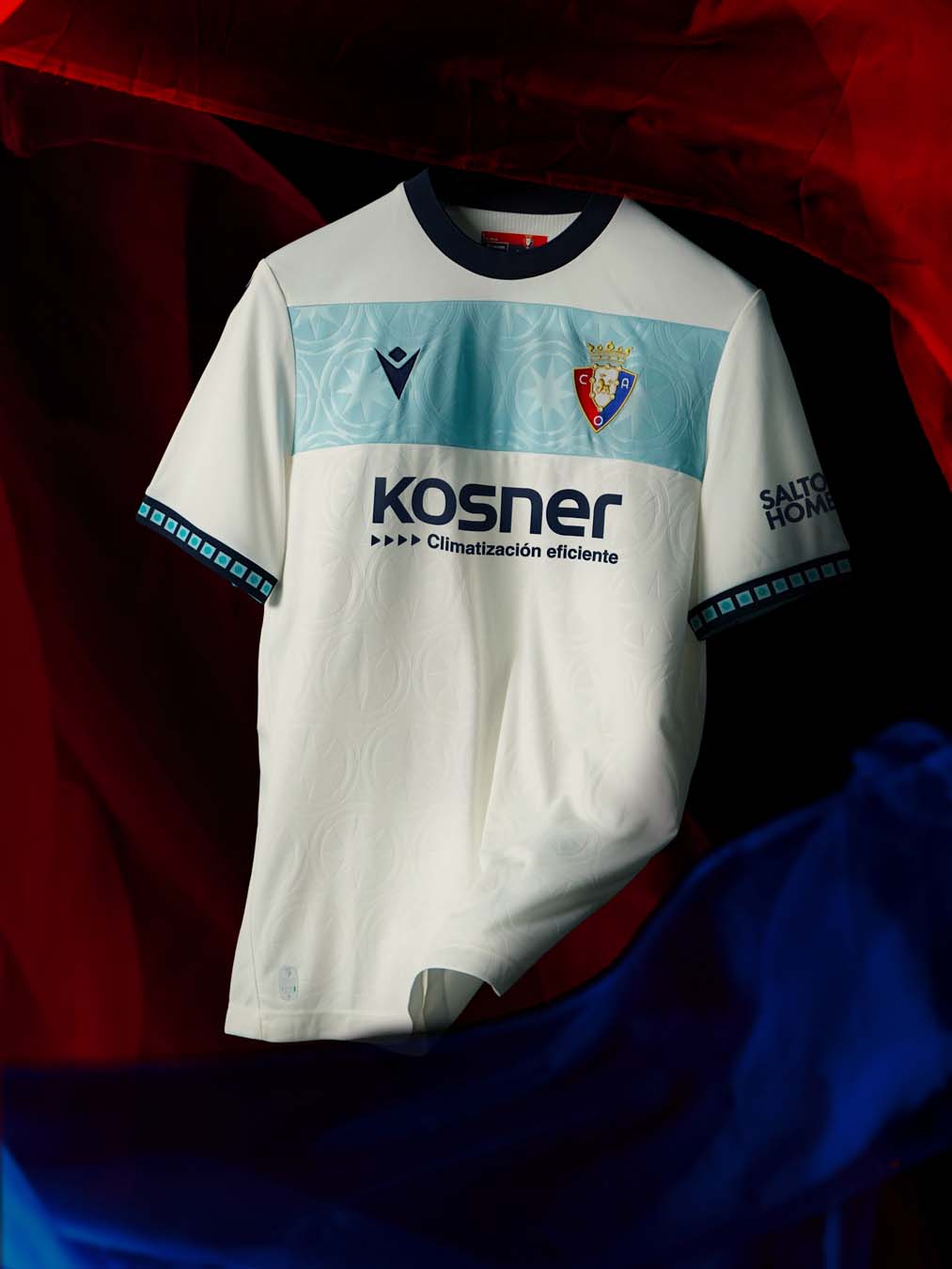 Maillots du CA Osasuna 2026-2027 signes Macron