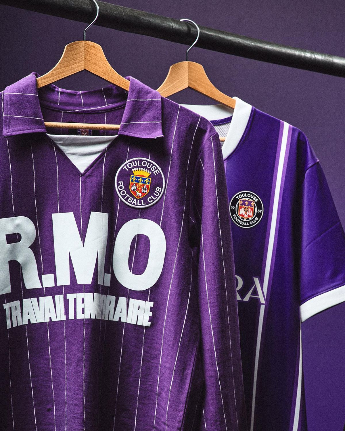 Maillots Toulouse FC 2026-2027 inspirés des maillots 1982-1983