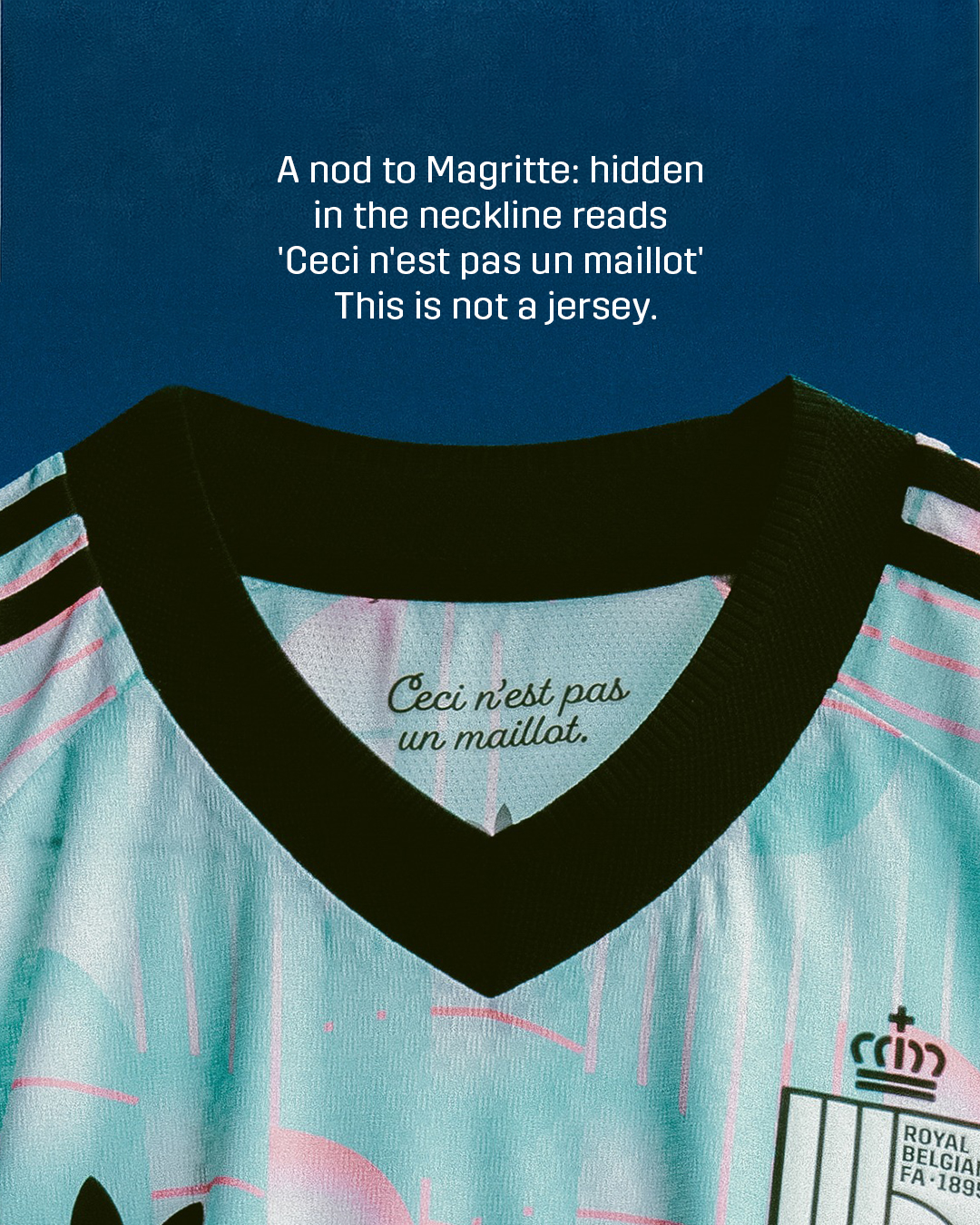 Maillot extérieur Belgique Coupe du Monde 2026