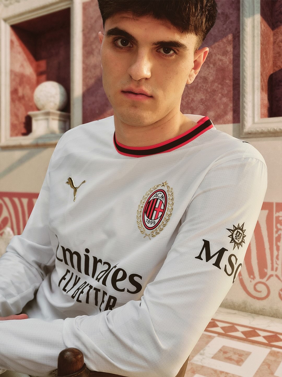 Le maillot extérieur du Milan AC 2026-2027 inspiré par la résilience