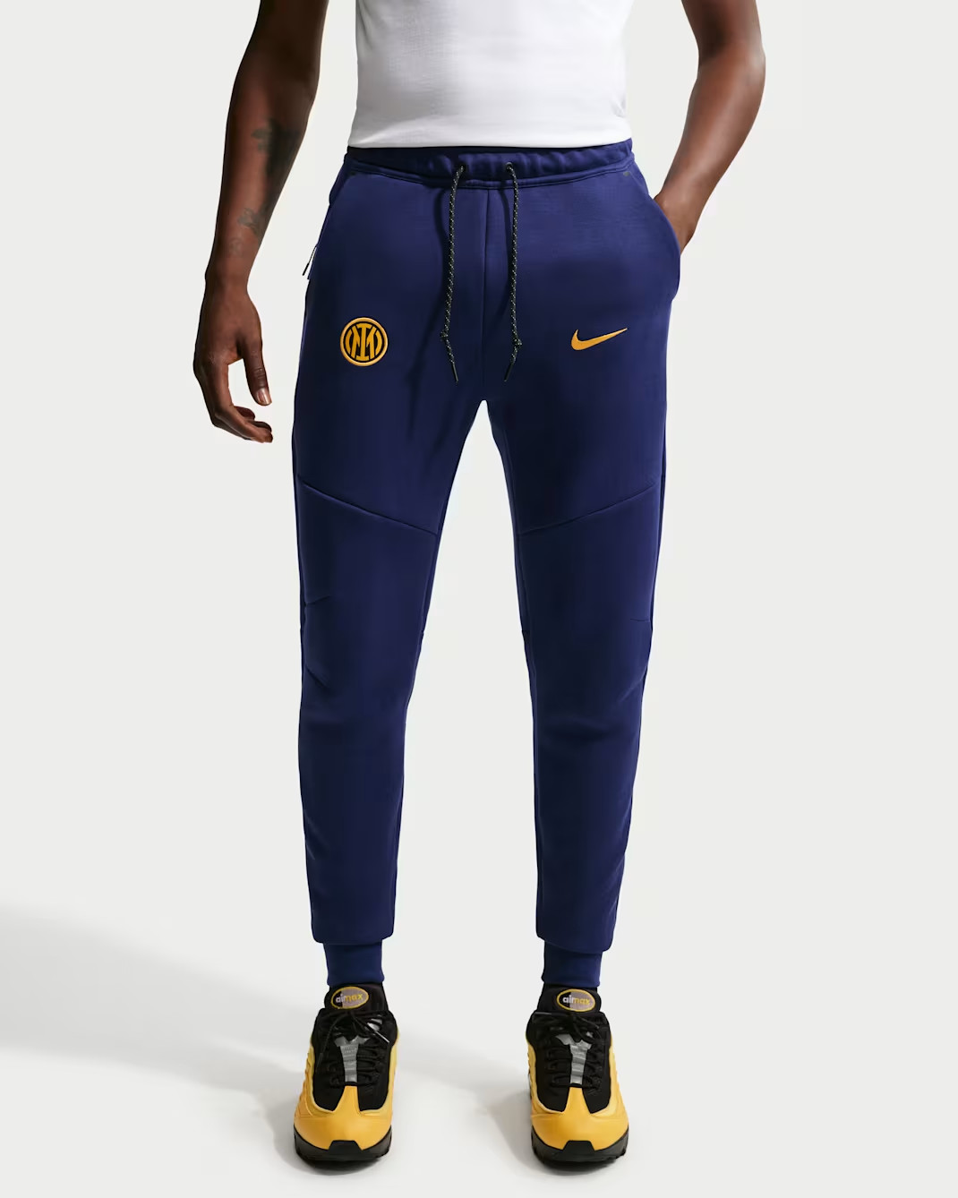 Pantalon tech fleece Inter Milan 2026-2027 - Bleu Marine
