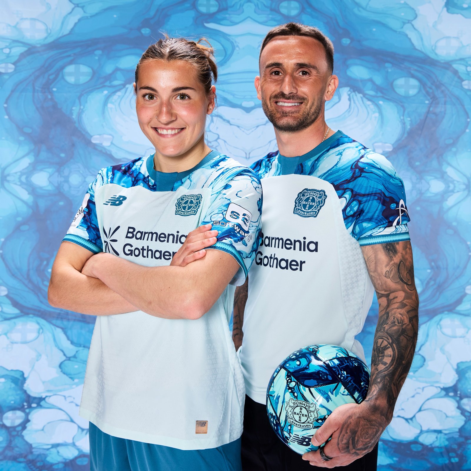 Les maillots du Bayer Leverkusen 2026-2027 inspirés de la BayArena et de la « City of Colours »