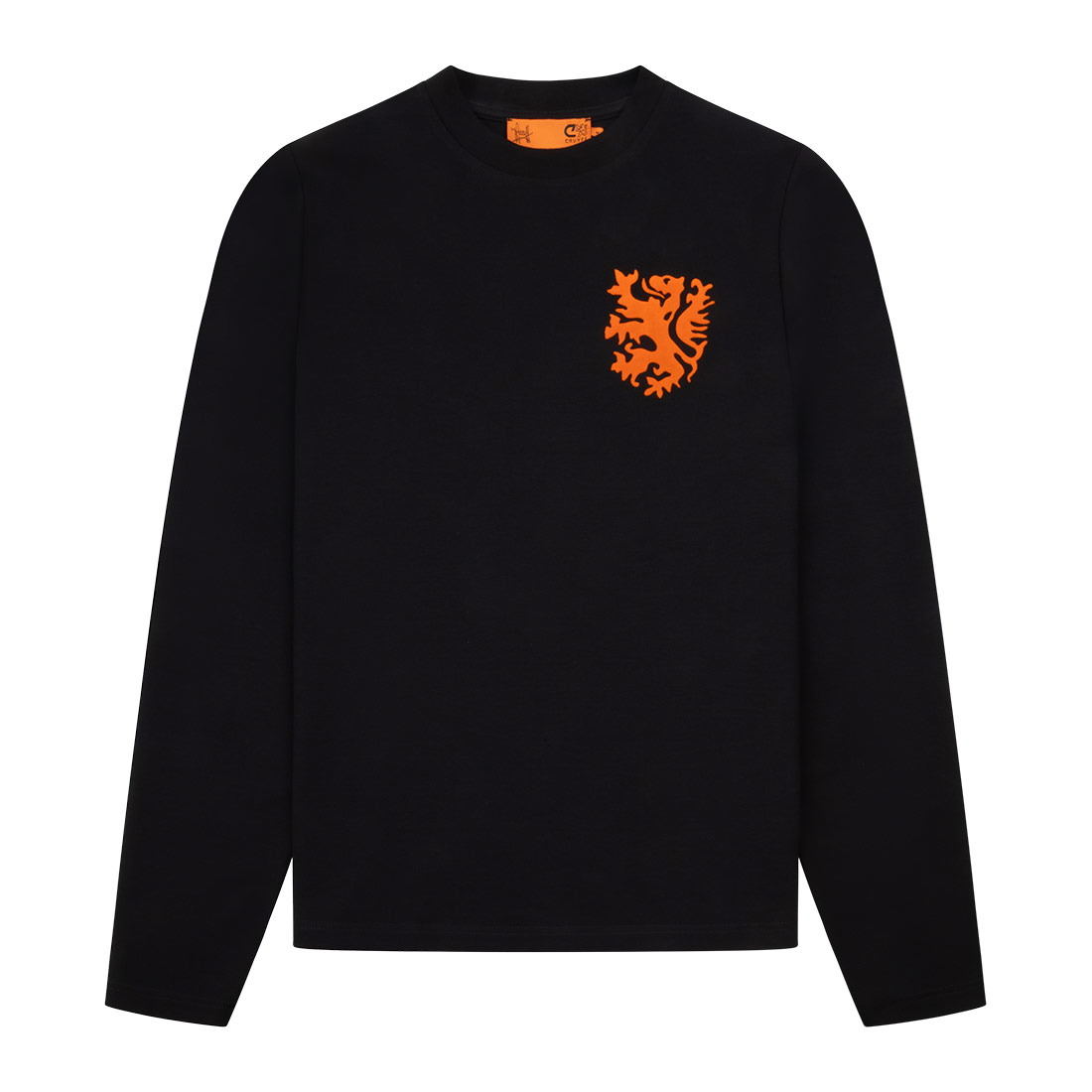 Maillot legacy rétro Pays-Bas - Noir - manches longues