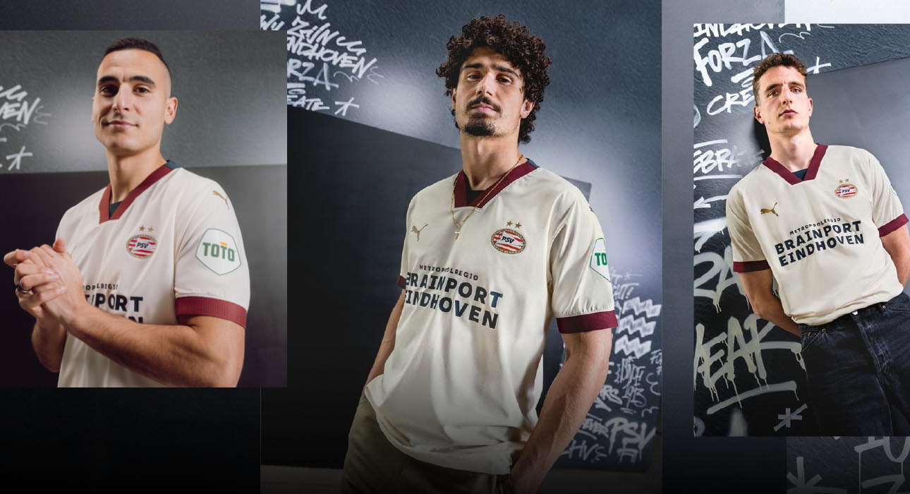 Maillot extérieur PSV Eindhoven 2023-2024