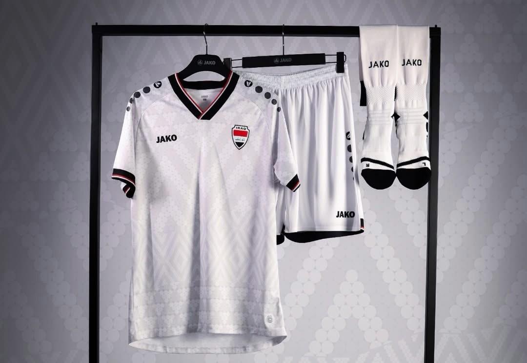 Voici les maillots de l'Irak pour la Coupe du Monde 2026