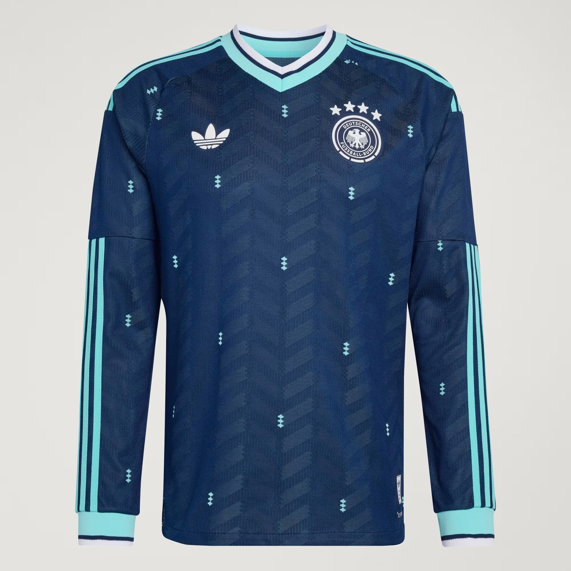 Maillot extérieur authentique Climacool+ Allemagne 2026 - manches longues