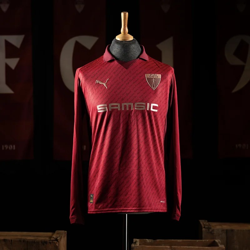 Maillot anniversaire Stade Rennes 125 ans