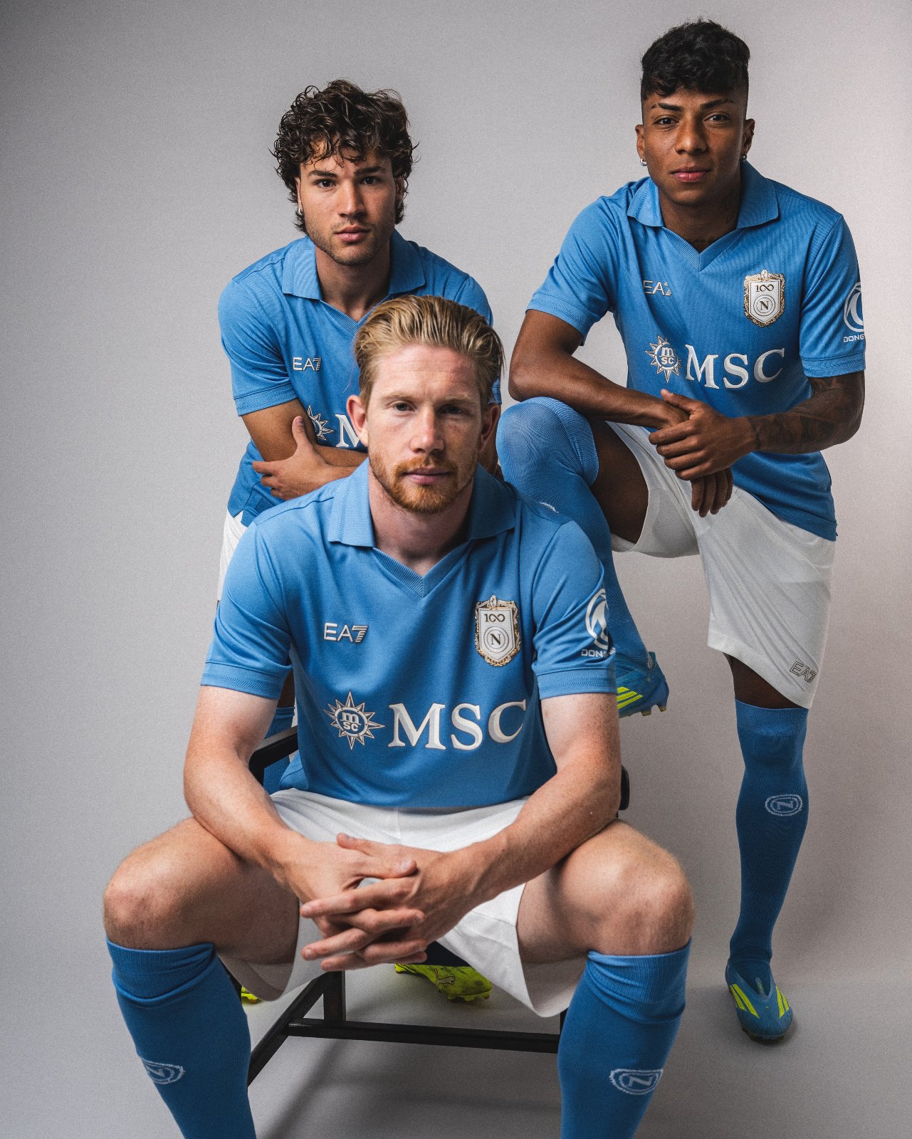 Maillot domicile SSC Napoli 2026-2027 hommage aux 100 ans