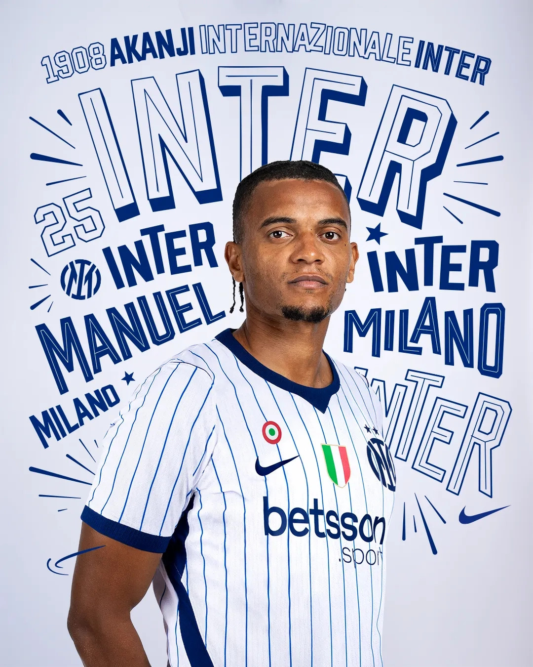 Le maillot exterieur de l'Inter Milan 2026-2027 s'inspire des maillots de baseball