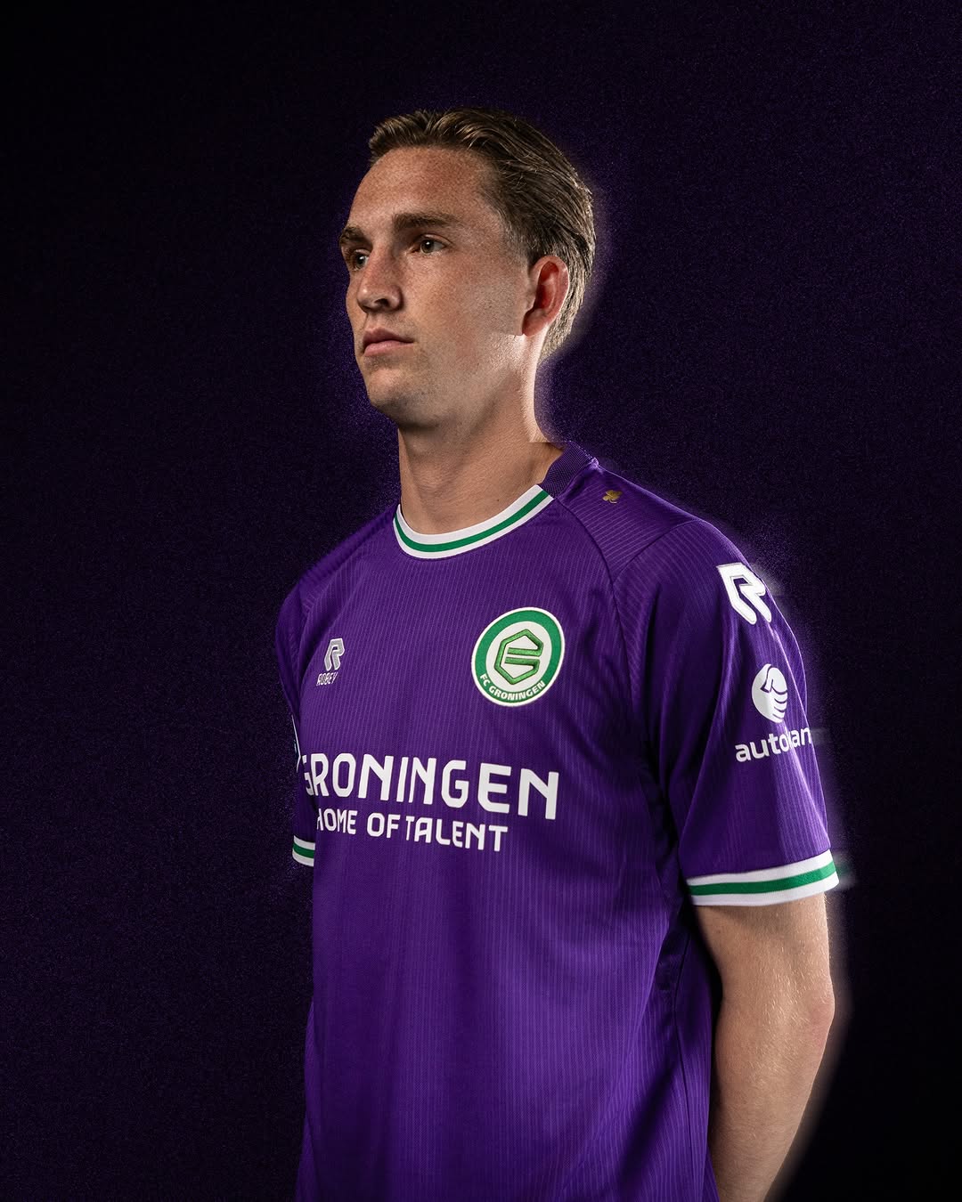 Maillots FC Groningen 2026-2027 hommage au G et au violet !
