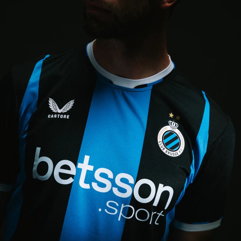 Les maillots du Club Bruges 2026-2027 contiennent deux étoiles