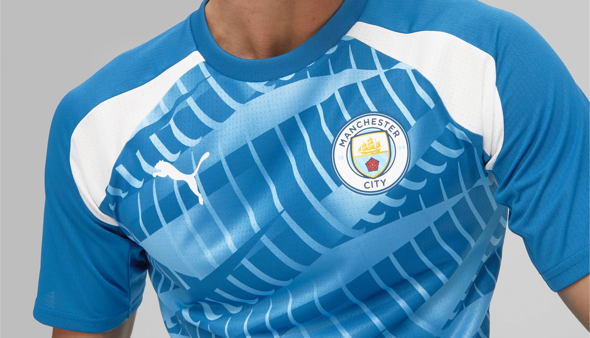 Manchester City Warming Up Shirt 23 24