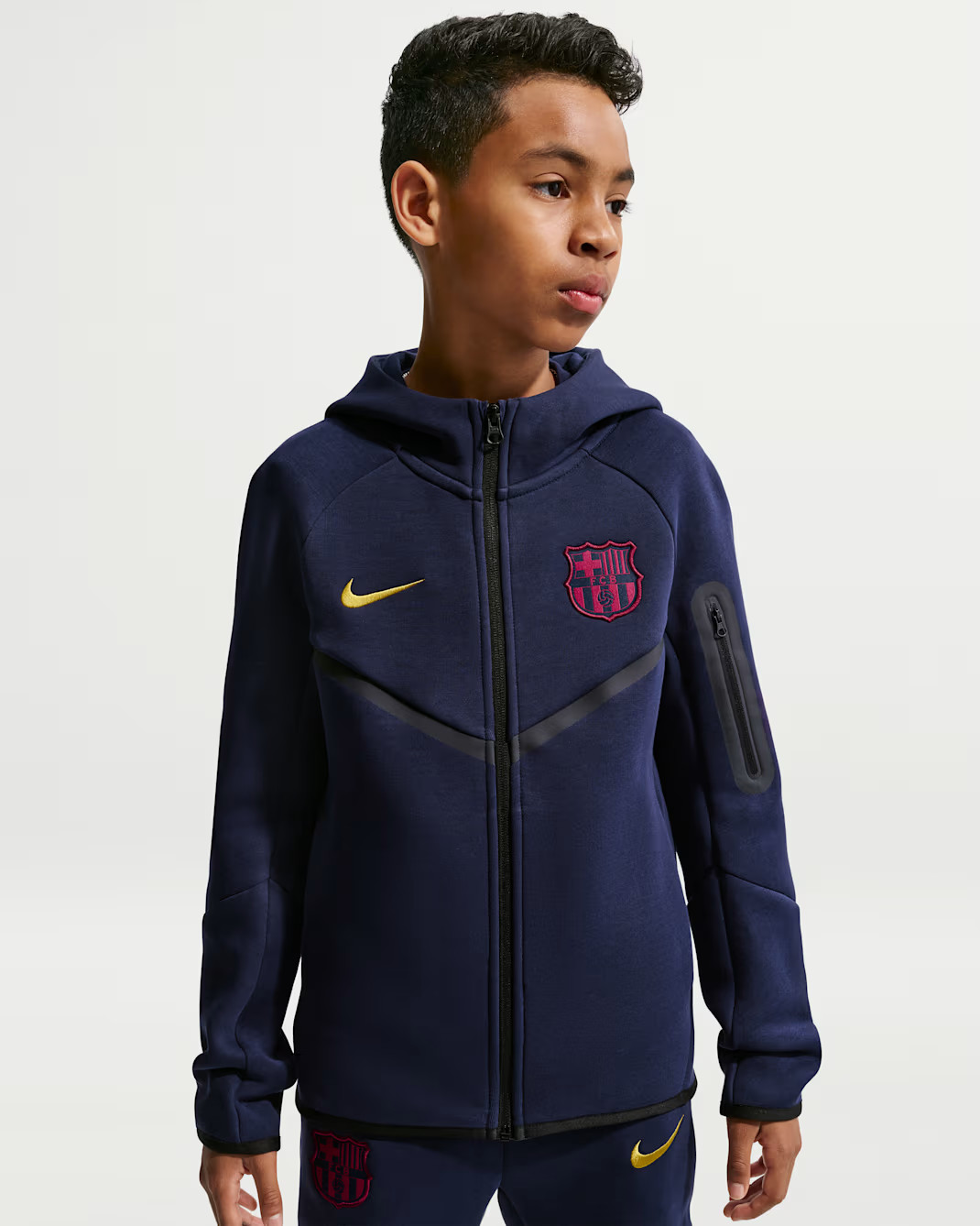FC Barcelona Tech Fleece Windrunner 2026-2027 - Enfants