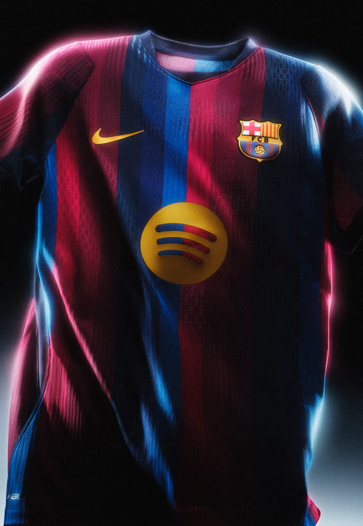 Maillot domicile 2026-2027 du FC Barcelone, hommage au Blaugrana Heartbeat !