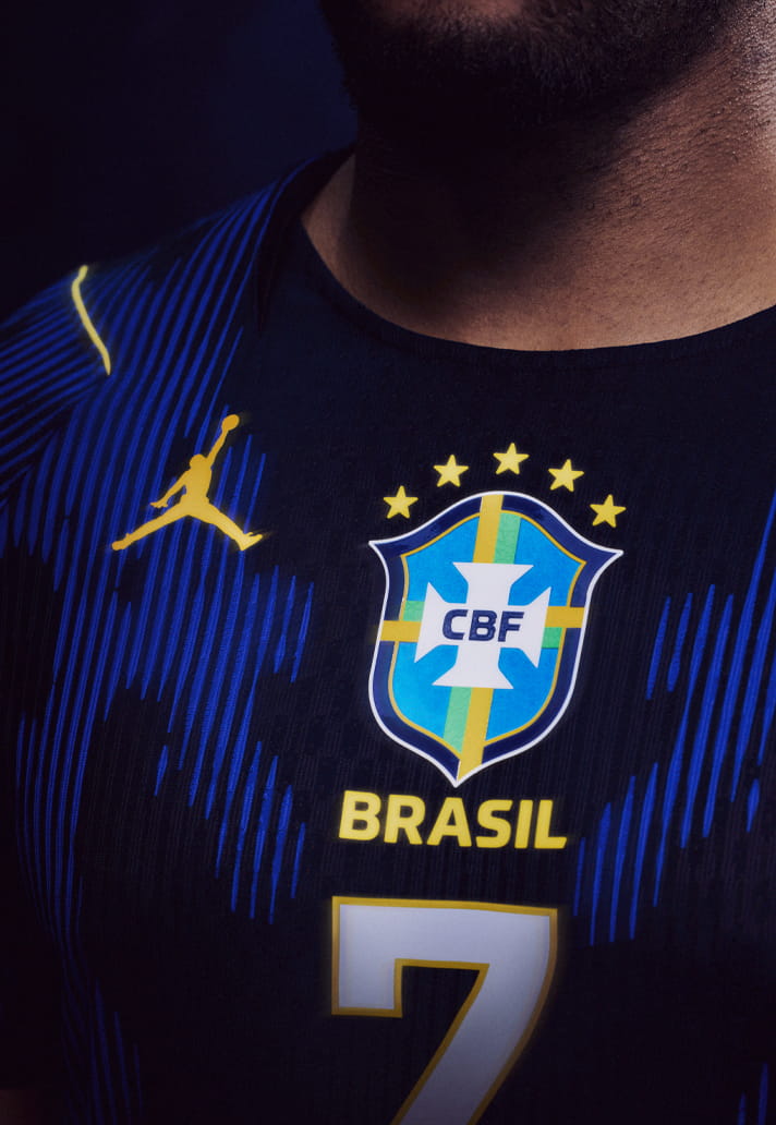 Maillot extérieur Brésil Coupe du Monde 2026 par Jordan Brand