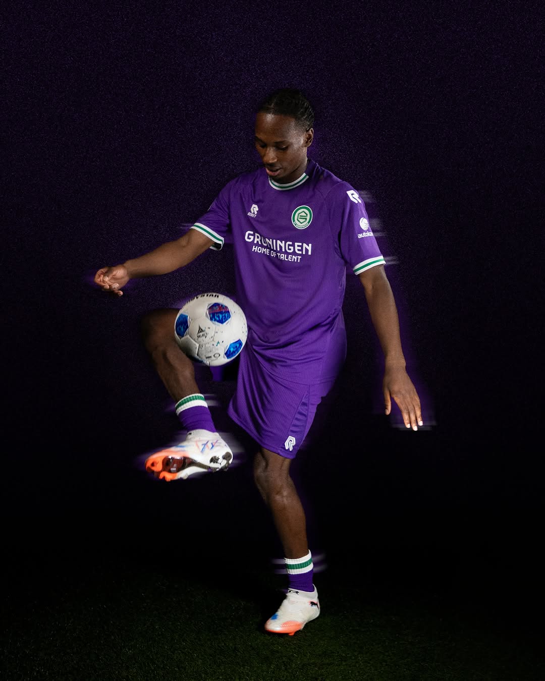Maillots FC Groningen 2026-2027 hommage au G et au violet !