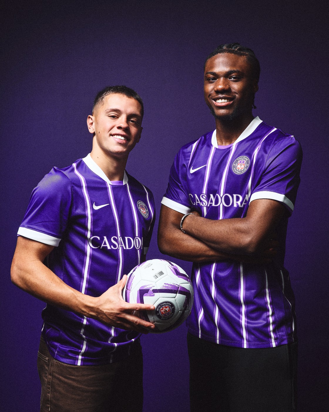 Maillots Toulouse FC 2026-2027 inspirés des maillots 1982-1983