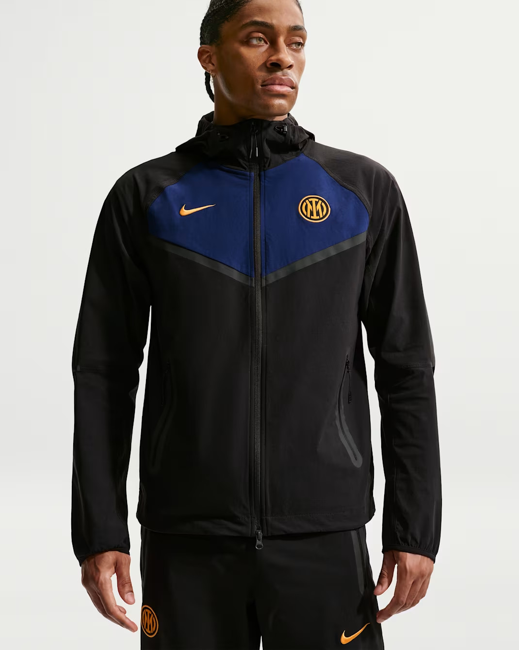 Tech windrunner Inter Milan 2026-2027 - Bleu/Noir