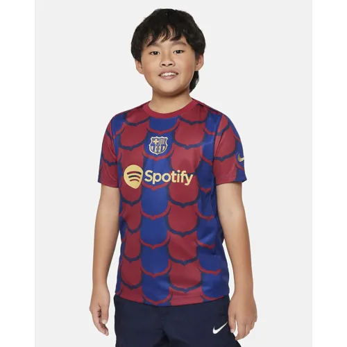 Maillot d'echauffement FC Barcelone 2024 - Enfant