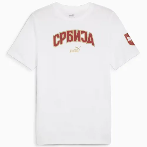 T-Shirt FtblCulture Serbie 2024-2025 - Blanc
