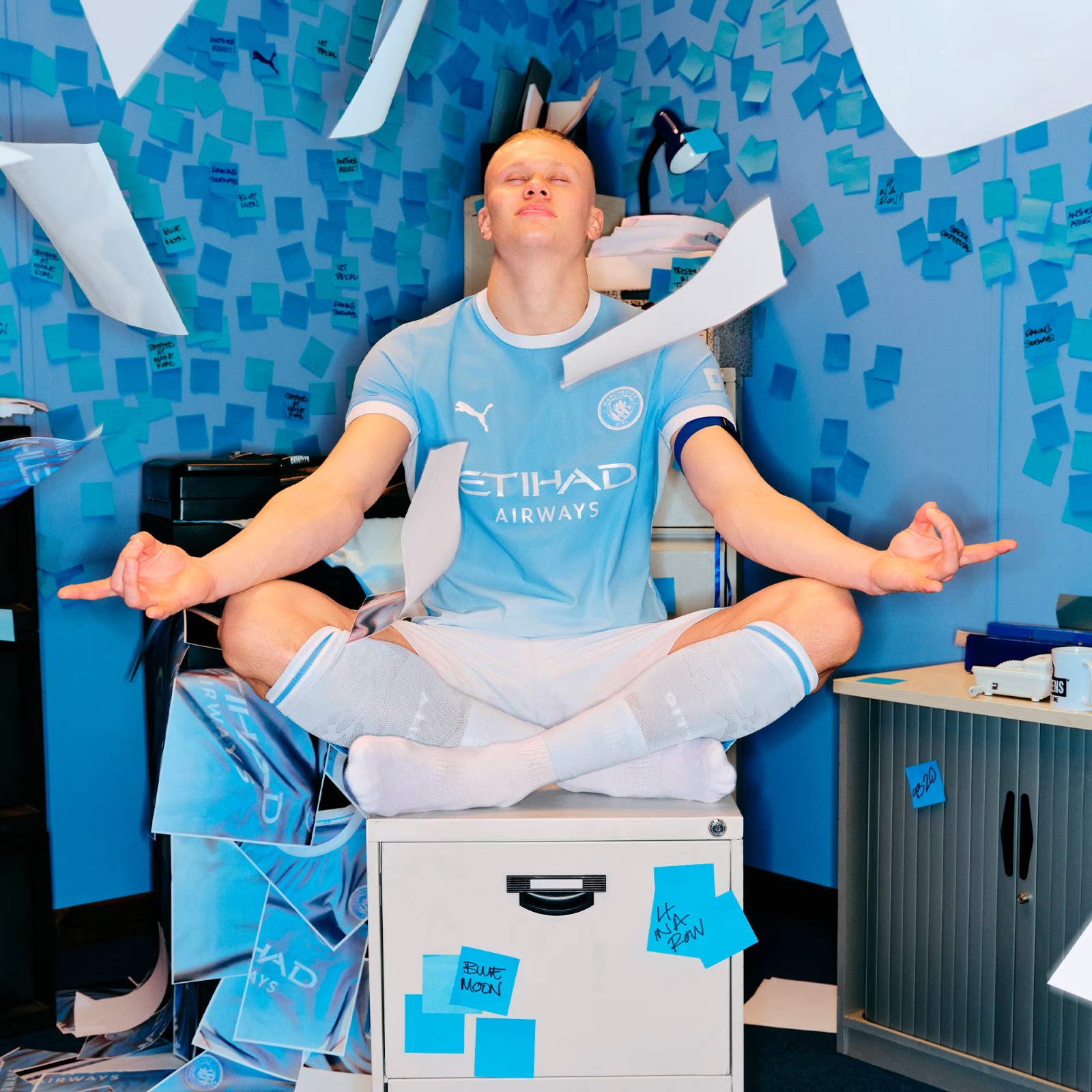 Maillot domicile Manchester City 2026-2027 avec effet dégradé !