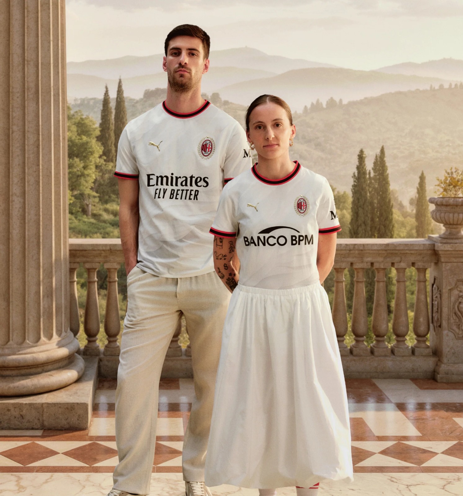 Le maillot extérieur du Milan AC 2026-2027 inspiré par la résilience