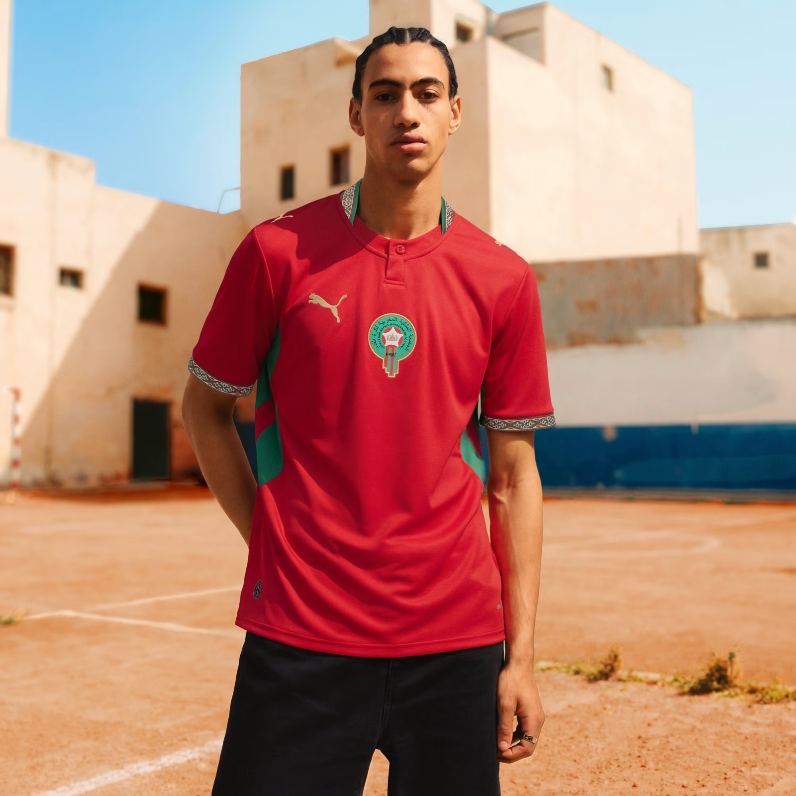 Maillot domicile Maroc Coupe du Monde 2026