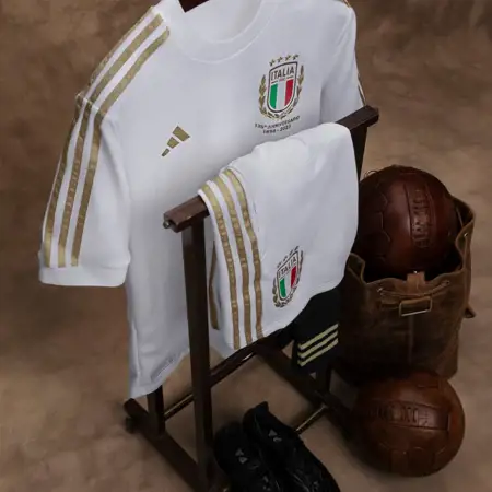 Maillot de football Italie 125e anniversaire de l'association de football