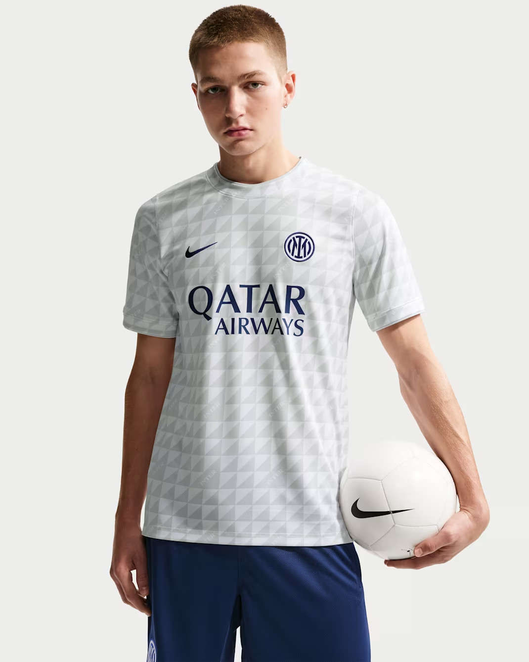 Maillot d'echauffement Internazionale 2026-2027 - Weiss