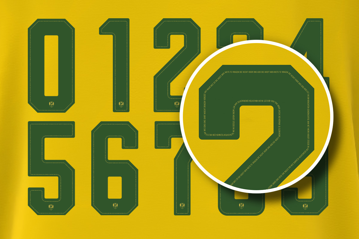 Maillot domicile ADO Den Haag 2026-2027 hommage a l'hymne du club