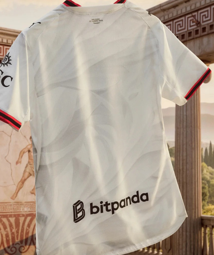 Le maillot extérieur du Milan AC 2026-2027 inspiré par la résilience
