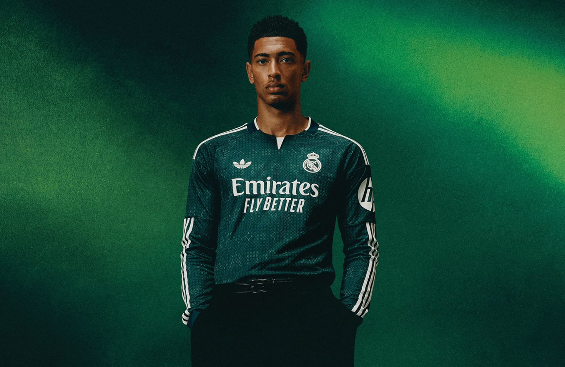 Le maillot extérieur vert du Real Madrid 2026-2027 contient un motif spécial