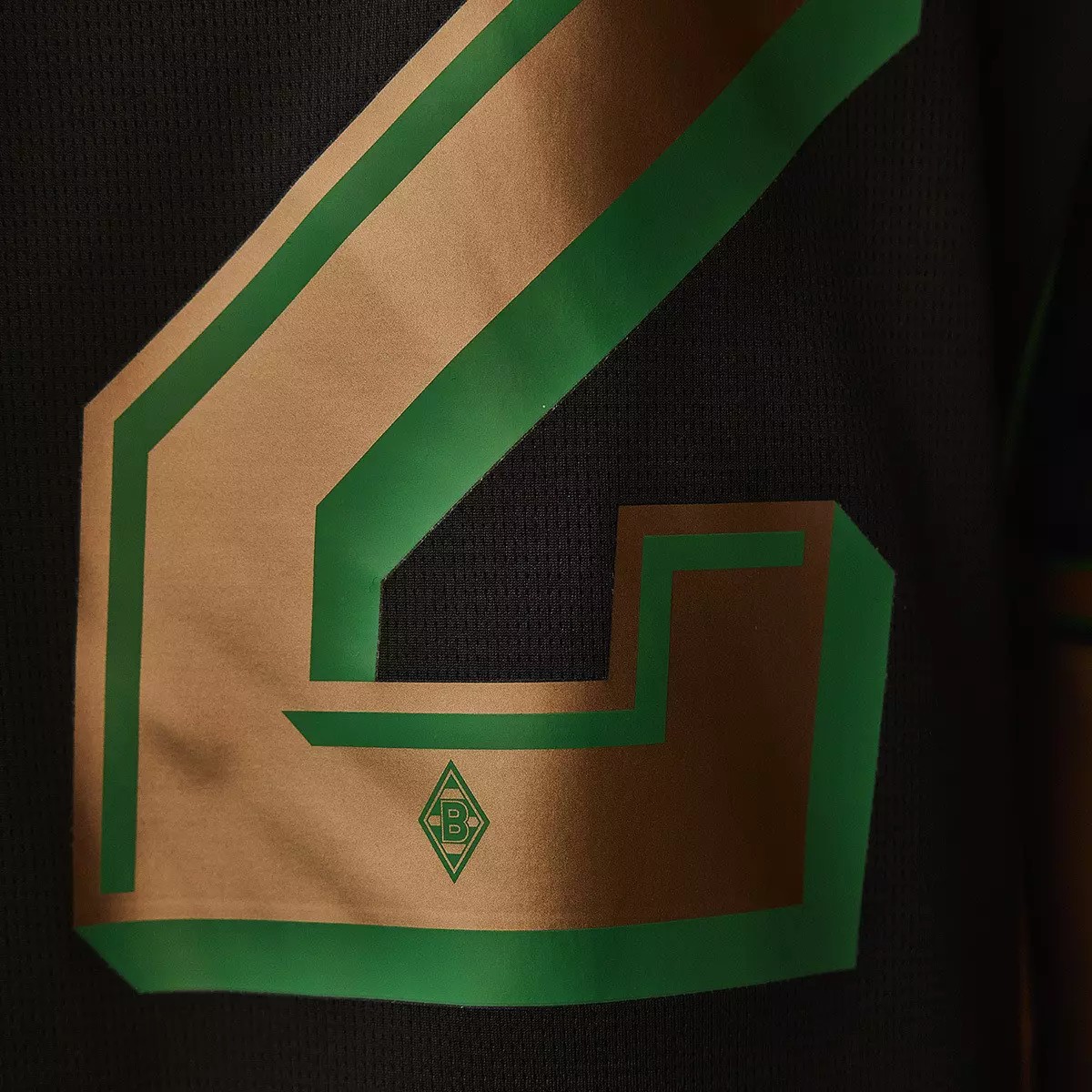 Maillot extérieur Borussia Mönchengladbach 2026-2027 noir avec accents bronze