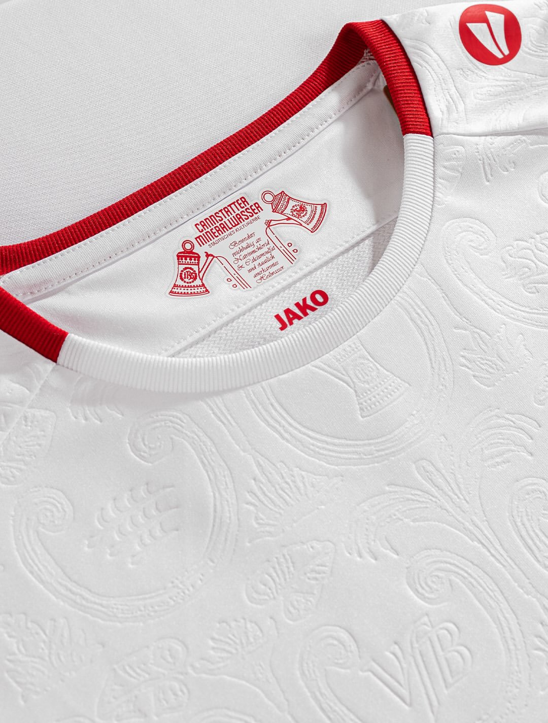 Maillot domicile VfB Stuttgart 2026-2027 ode à Bad Cannstatt
