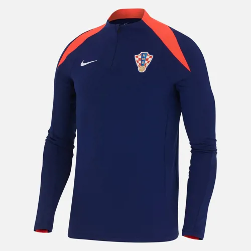 Haut d'entraînement Croatie 2024-2025 - Bleu/Rot